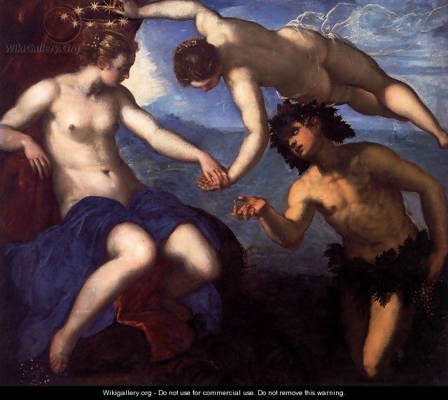 Bacchus, Venus and Ariadne - Paolo Veronese (Caliari)