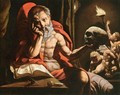 St Jerome Meditating - Jan Cornelisz Vermeyen