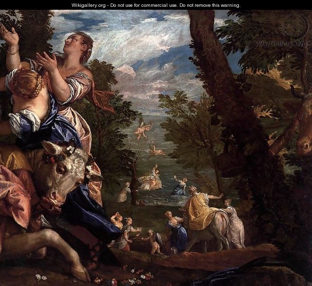 The Rape of Europa (detail) - Paolo Veronese (Caliari)