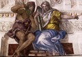 Saturn (Time) and Historia - Paolo Veronese (Caliari)