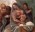 The Holy Family (Madonna della pappa) - Paolo Veronese (Caliari)