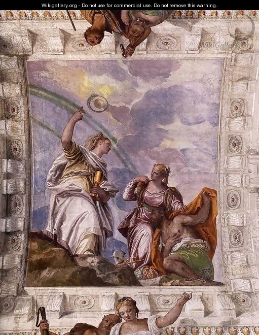 Mortal Man Guided to Divine Eternity - Paolo Veronese (Caliari)