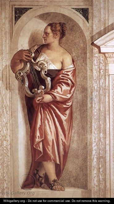 Muse with Lyre - Paolo Veronese (Caliari)