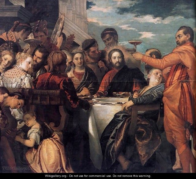 Marriage at Cana (detail) - Paolo Veronese (Caliari)