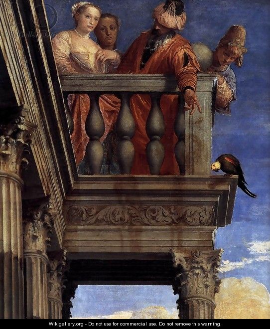 Feast in the House of Simon (detail) 3 - Paolo Veronese (Caliari)