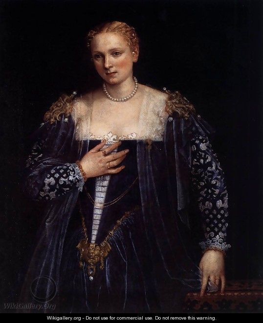 Portrait of a Venetian Woman (La Belle Nani) - Paolo Veronese (Caliari)