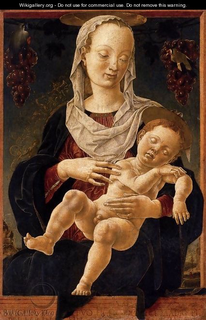 The Madonna of the Zodiac - Cosme Tura