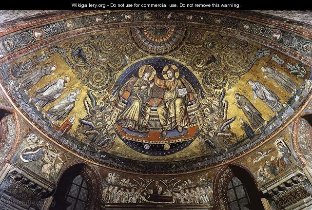 Christ Crowning the Virgin - Jacopo Torriti