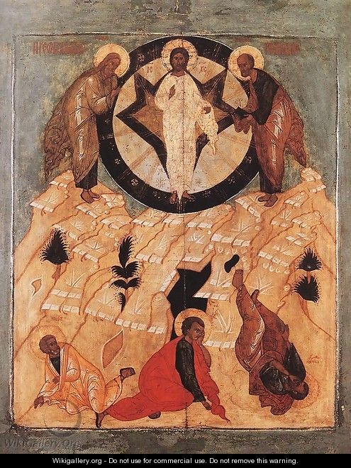 Icon of the Transfiguration - Russian Unknown Master