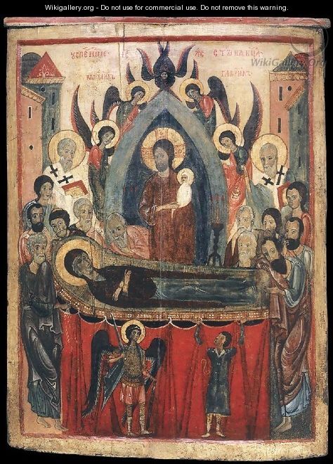 The Dormition of the Mother of God - Russian Unknown Master