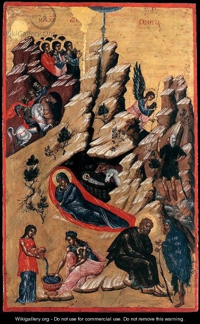 The Nativity - Cretan Unknown Master