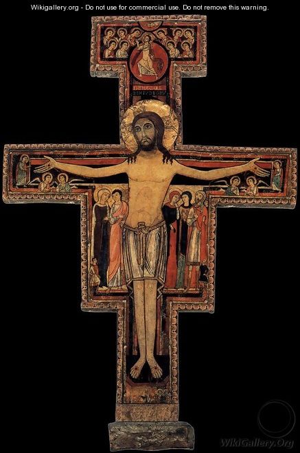 Crucifix of San Damiano - Italian Unknown Master