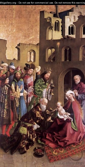 Darmstadt Altarpiece The Epiphany - German Unknown Masters