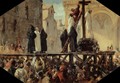 The Execution of Savonarola - Stefano Ussi