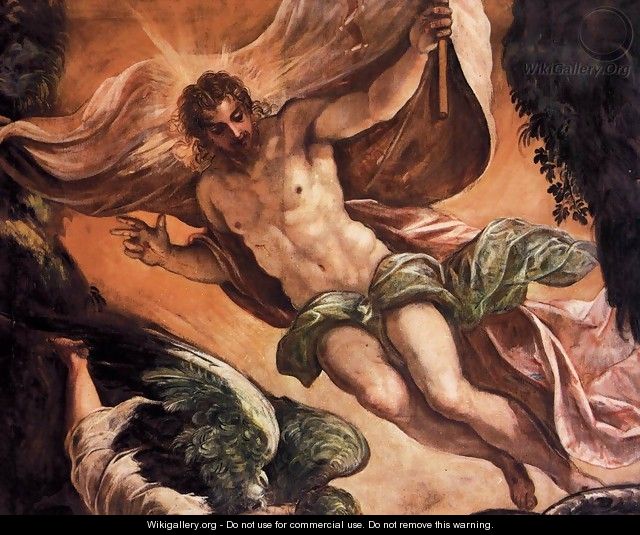 The Resurrection of Christ (detail) - Jacopo Tintoretto (Robusti)