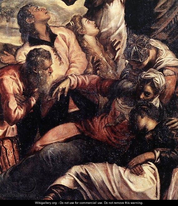 The Crucifixion (detail) 5 - Jacopo Tintoretto (Robusti)