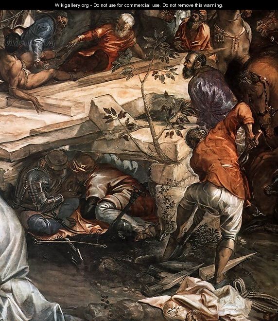 Crucifixion (detail) 4 - Jacopo Tintoretto (Robusti)