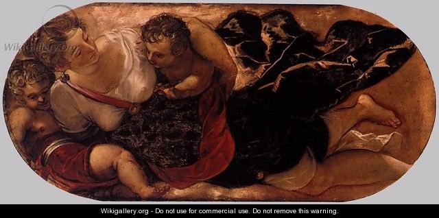 Allegory of the Scuola della Carita - Jacopo Tintoretto (Robusti)