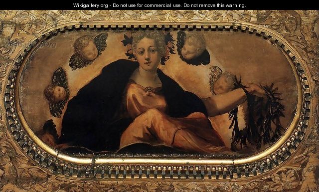 Allegory of Fortune (Felicita) - Jacopo Tintoretto (Robusti)