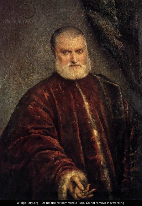Portrait of Procurator Antonio Cappello 2 - Jacopo Tintoretto (Robusti)