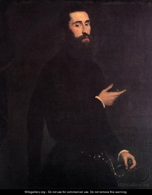 Portrait of a Genoese Nobleman 2 - Jacopo Tintoretto (Robusti)
