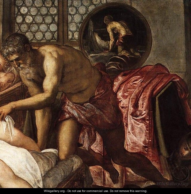 Venus, Mars, and Vulcan (detail) - Jacopo Tintoretto (Robusti)