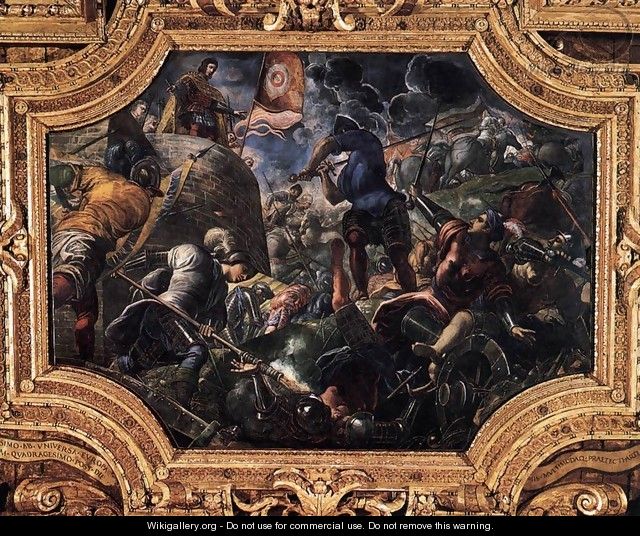 Defence of Brescia 2 - Jacopo Tintoretto (Robusti)