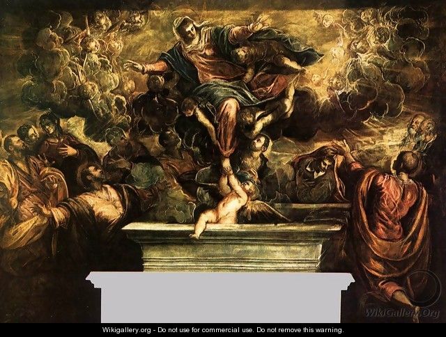 The Assumption of the Virgin 2 - Jacopo Tintoretto (Robusti)