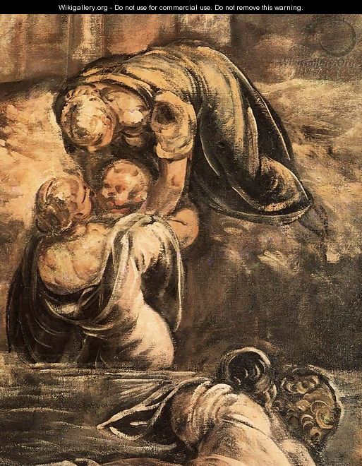 The Massacre of the Innocents (detail) 3 - Jacopo Tintoretto (Robusti)