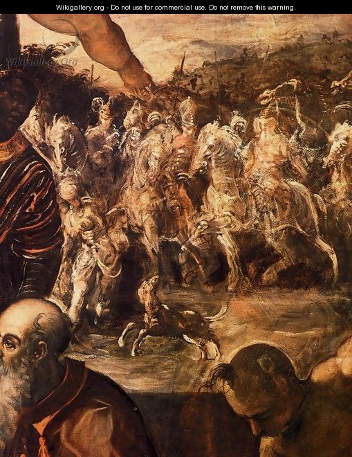 The Adoration of the Magi (detail) - Jacopo Tintoretto (Robusti)