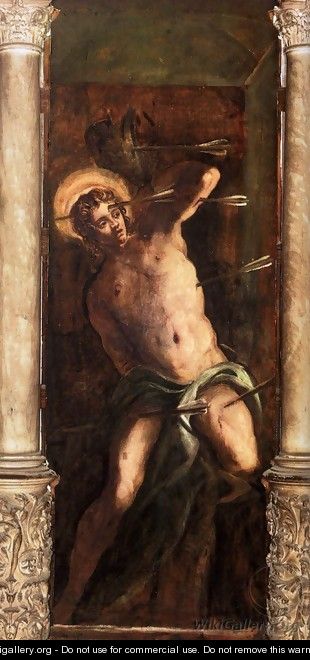 St Sebastian 2 - Jacopo Tintoretto (Robusti)