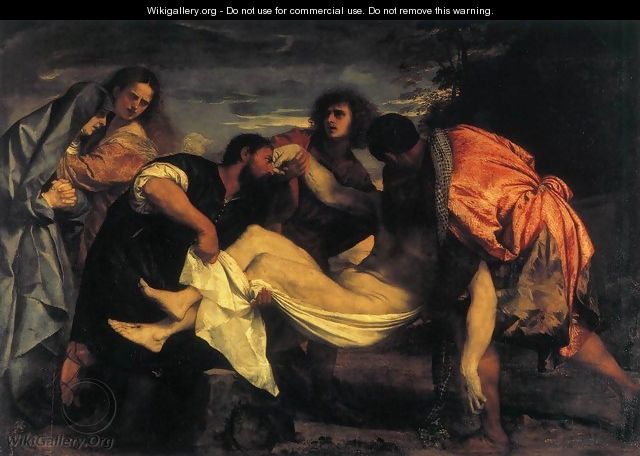 Entombment of Christ 2 - Tiziano Vecellio (Titian)