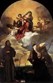 Madonna in Glory with the Christ Child and Sts Francis and Alvise with the Donor 2 - Tiziano Vecellio (Titian)