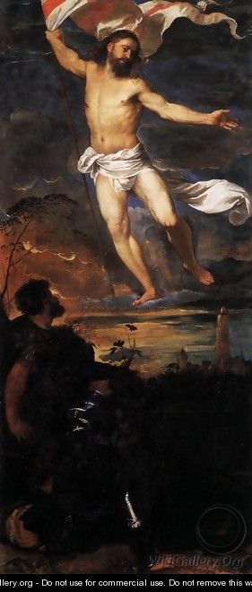 Polyptych of the Resurrection Resurrection - Tiziano Vecellio (Titian)