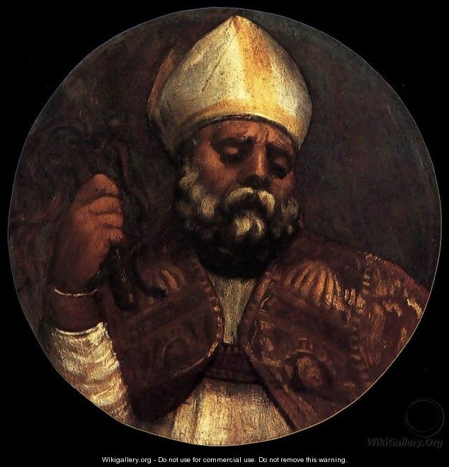 St Ambrose 2 - Tiziano Vecellio (Titian)