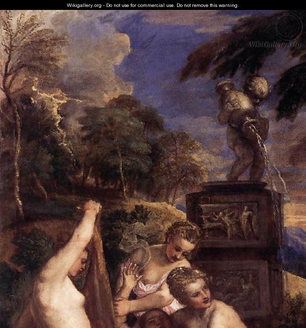 Diana and Callisto (detail) 2 - Tiziano Vecellio (Titian)