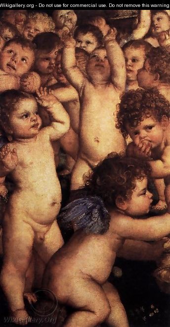 The Worship of Venus (detail) 2 - Tiziano Vecellio (Titian)
