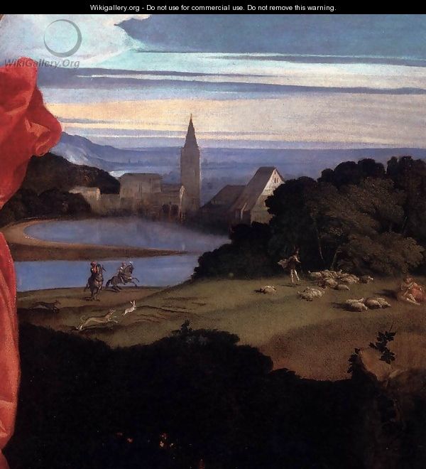 Sacred and Profane Love (detail) 2 - Tiziano Vecellio (Titian)