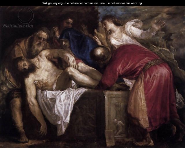 Entombment 2 - Tiziano Vecellio (Titian)