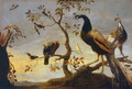 Group of Birds Perched on Branches - Frans Snyders