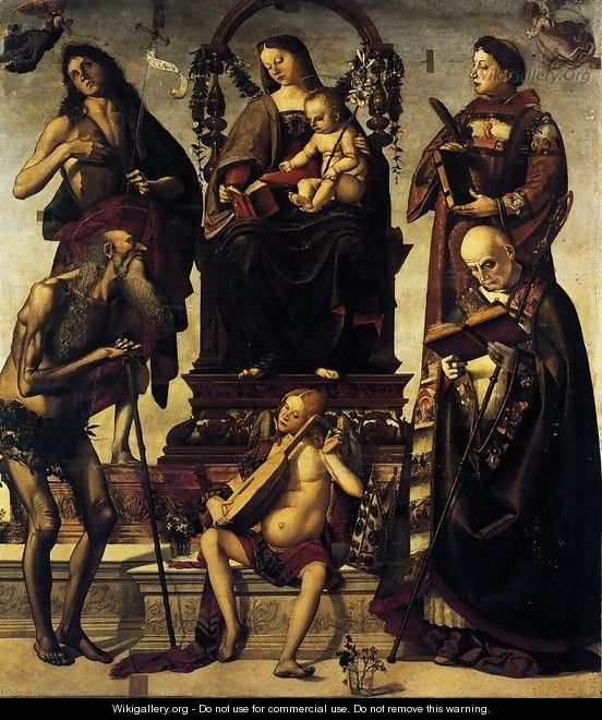 Madonna and Child with Saints - Luca Signorelli
