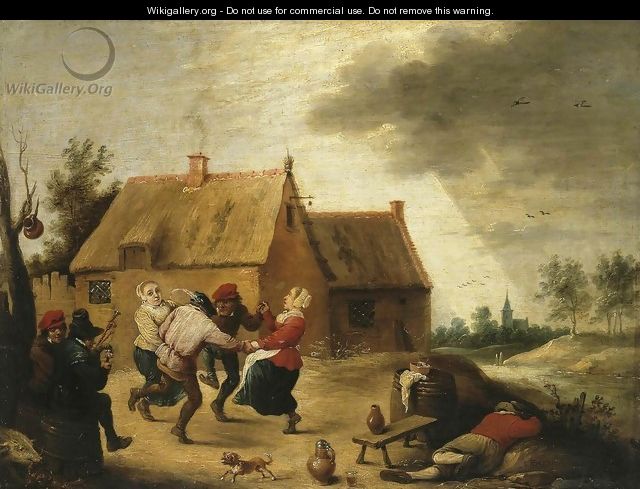 Dancing Peasants - Abraham Teniers