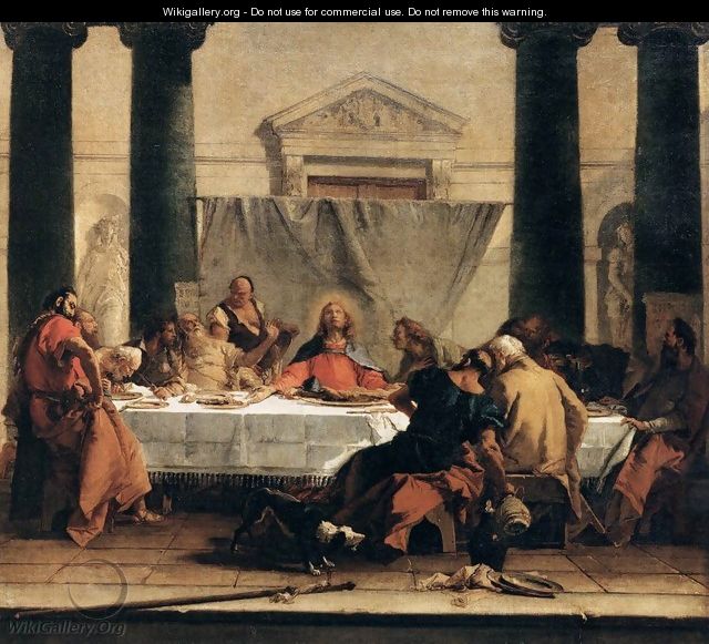 The Last Supper - Giovanni Battista Tiepolo