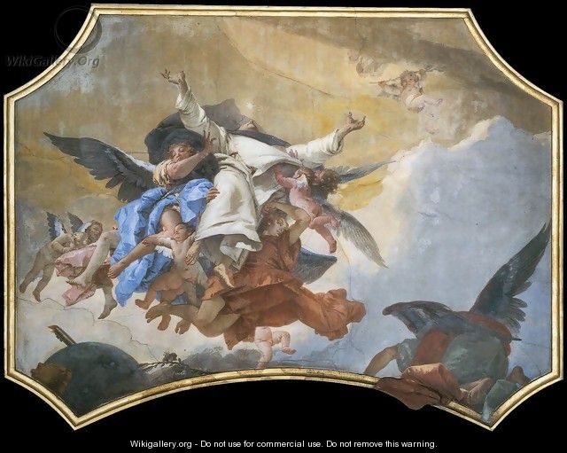 The Glory of St Dominic - Giovanni Battista Tiepolo