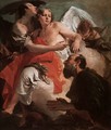 Abraham Praying before the Three Angels - Giovanni Battista Tiepolo