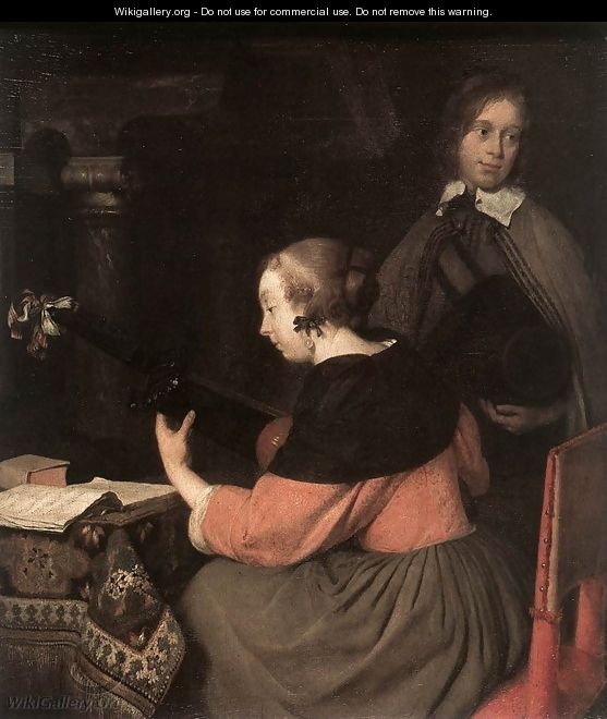 The Lute Player - Gerard Terborch