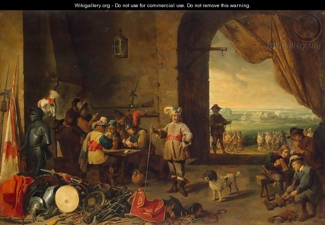 Guardroom - David The Younger Teniers