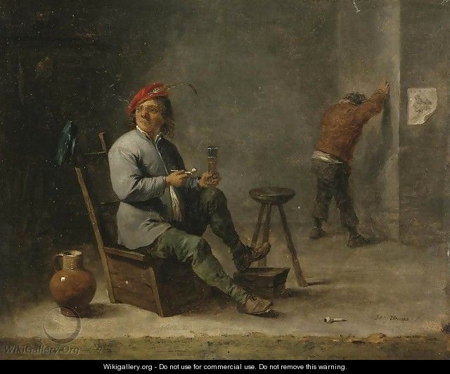Smoker - David The Younger Teniers
