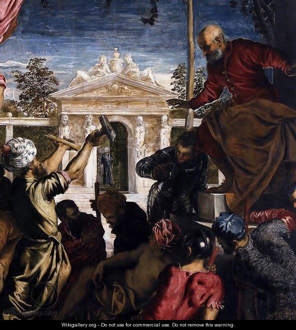 The Miracle of St Mark Freeing the Slave (detail) 3 - Jacopo Tintoretto (Robusti)