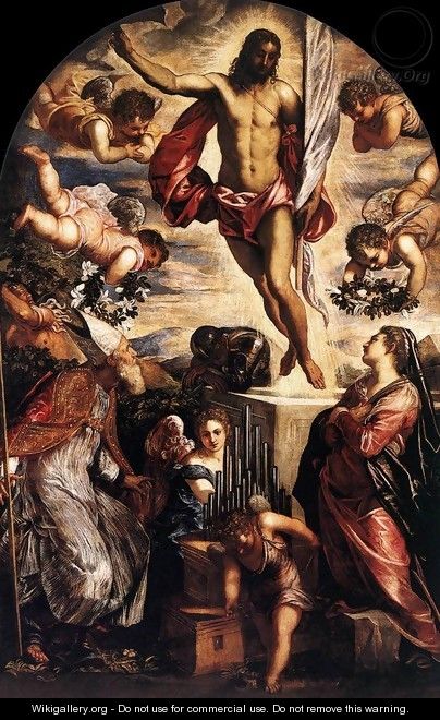 The Resurrection of Christ 4 - Jacopo Tintoretto (Robusti)